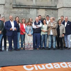 Carlos López (Cs): “Vamos a poner el foco en nuestros vecinos, en traer empleo y en solucionar el día a día de todos los abulenses”